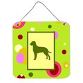 Micasa Curly Coated Retriever Aluminium Metal Wall Or Door Hanging Prints MI233622